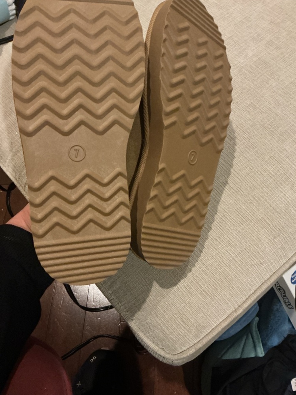 Women’s Kaya Genuine Suede Clog Slippers - Picture 6 of 6